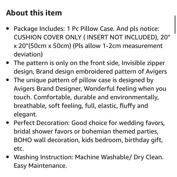 Luxury Home | Soft Velvet Jaquard Pillow Cover - Picture 7 of 7